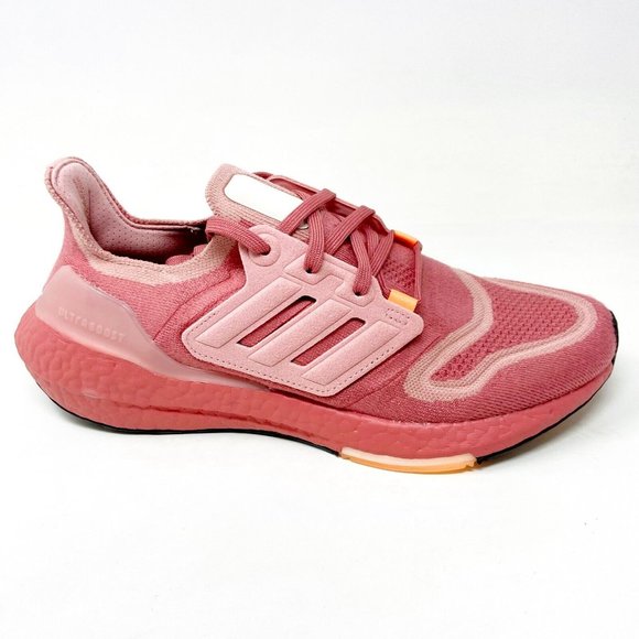 adidas Shoes - Adidas UltraBoost 22 Wonder Red Mauve Orange Womens Running Shoes GX9133